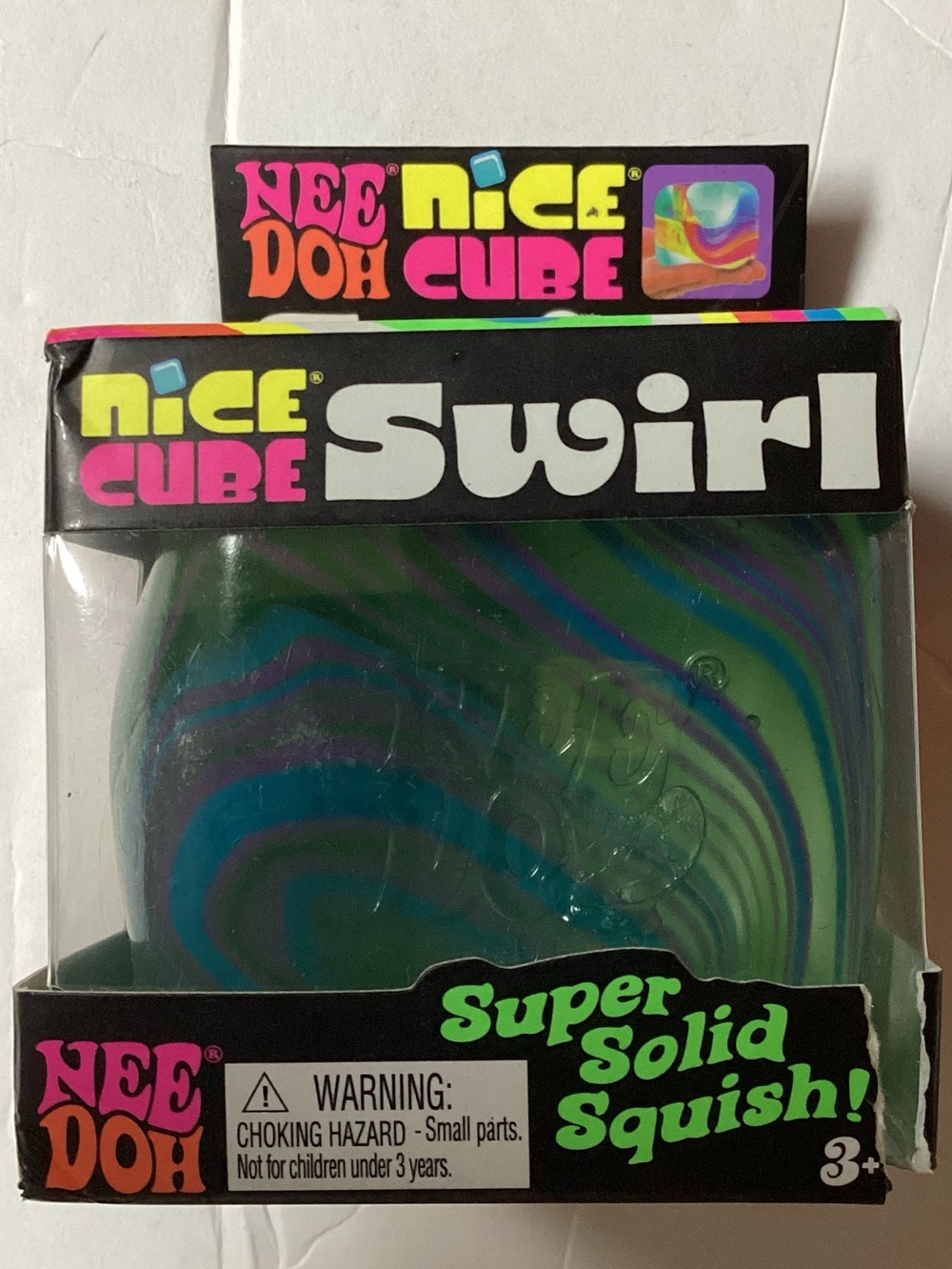 ONE/ NEEDOH nice cube Swirl/ blue green purple/ Authentic
